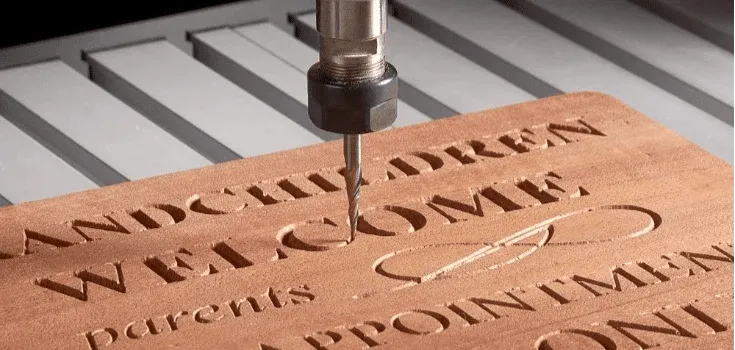 CNC engraving